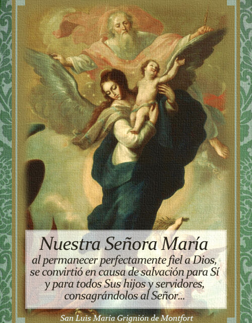 [DIFUNDE TU FE CATOLICA] LOS APÓSTOLES DE LOS ÚLTIMOS TIEMPOS… “El poder de María resplandecerá en los Últimos Tiempos…”