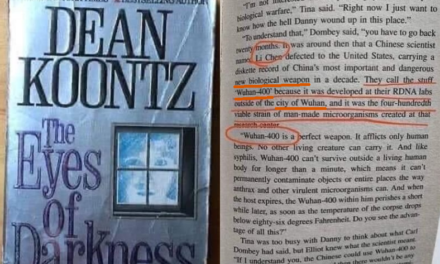 Un romanzo di Koonz (1996) parlava del virus polmonare letale “Wuhan-400”: facciamo il punto
