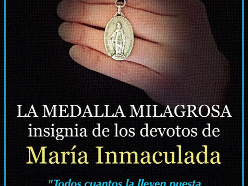 [DIFUNDE TU FE CATOLICA] “LOS ENFERMOS RECOBRAN LA SALUD POR ELLA…”