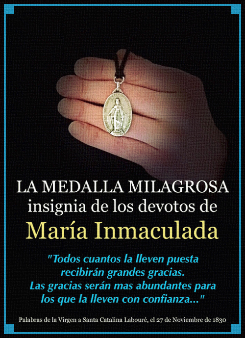 [DIFUNDE TU FE CATOLICA] “LOS ENFERMOS RECOBRAN LA SALUD POR ELLA…”