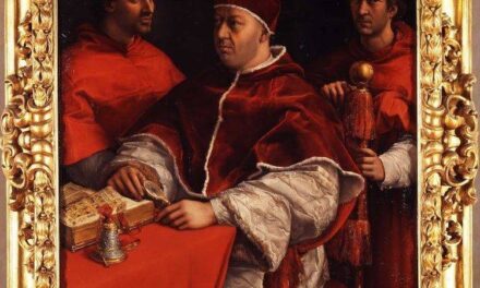 ‘Il ritratto di Leone X’ di Raffaello