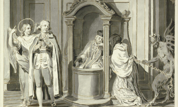 Nessuna “confessione individuale”: piuttosto, contrizione perfetta.