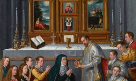 Maria durante l’Ultima Cena