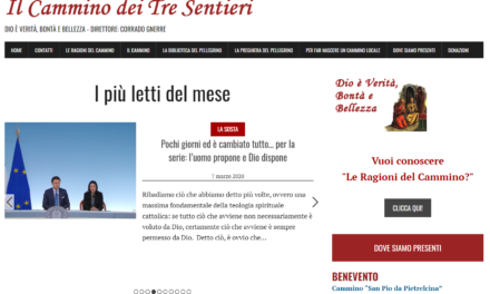 Il Cammino dei Tre Sentieri vi consiglia che cosa leggere quando #restateacasa