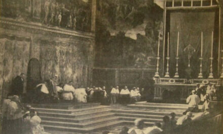 Il Venerdì Santo nella Corte Papale