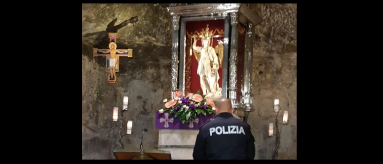 La Polizia di Stato affida pubblicamente l’Italia a San Michele Arcangelo