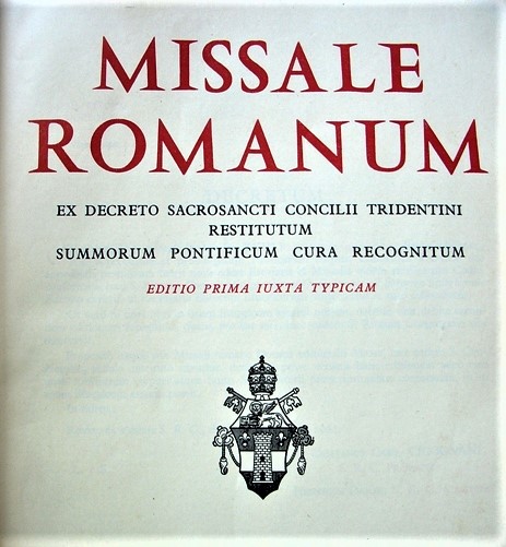 Nel Messale del ‘62 entrano i santi recenti e sette nuovi prefazi.