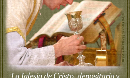 [DIFUNDE TU FE CATOLICA] EL SACERDOTE DERRAMA LOS TESOROS DE LA VERDAD CELESTIAL