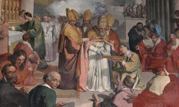 La prima pietra del Nuovo San Pietro