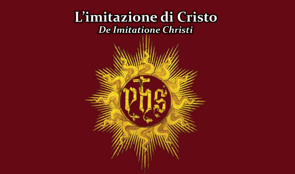 Una pagina de L’Imitazione di Cristo utilissima nel tempo presente