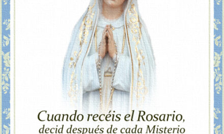 [DIFUNDE TU FE CATOLICA] LA ORACIÓN DE FÁTIMA; la versión original de la Jaculatoria que Nuestra Señora enseñó a los Videntes