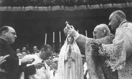 Radiomessaggio di Pio XII per l’incoronazione di Nostra Signora di Fatima