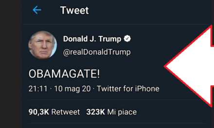 🔴 Arriva l’Obamagate:  Obama accusato di gravi operazioni opache