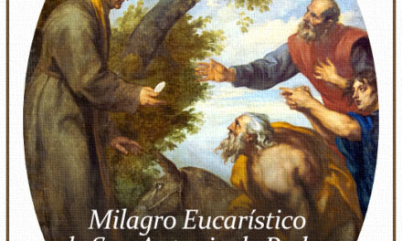 [DIFUNDE TU FE CATOLICA] MILAGRO EUCARÍSTICO DE SAN ANTONIO DE PADUA: la mula que se arrodilló ante Jesús Sacramentado