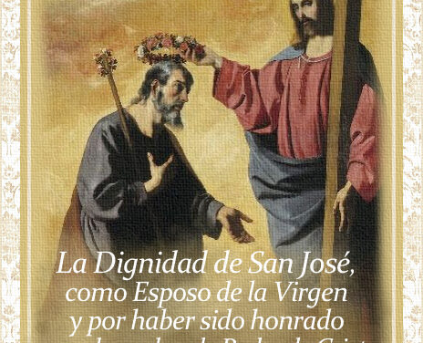 [DIFUNDE TU FE CATOLICA] NUESTRO PADRE Y SEÑOR SAN JOSÉ ESTÁ EN EL CIELO, A LA DIESTRA DE SU HIJO JESÚS