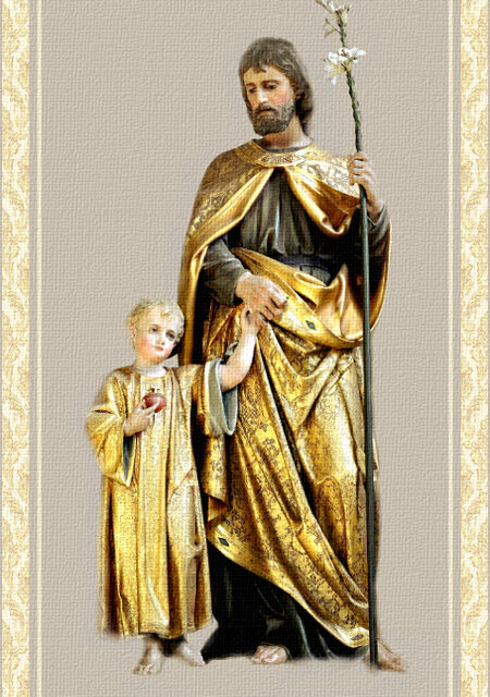 [DIFUNDE TU FE CATOLICA] NUESTRO PADRE Y SEÑOR SAN JOSÉ, ELEVADO POR ENCIMA DE LOS ÁNGELES