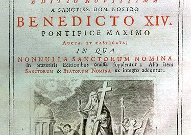 Il Martirologio: sprone e conforto dei nostri tempi