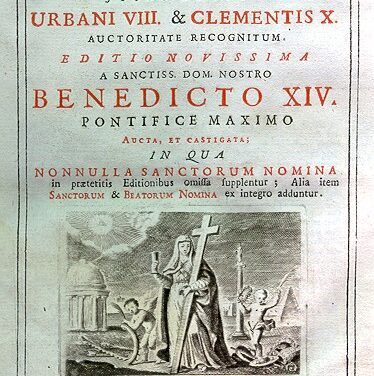 Il Martirologio: sprone e conforto dei nostri tempi