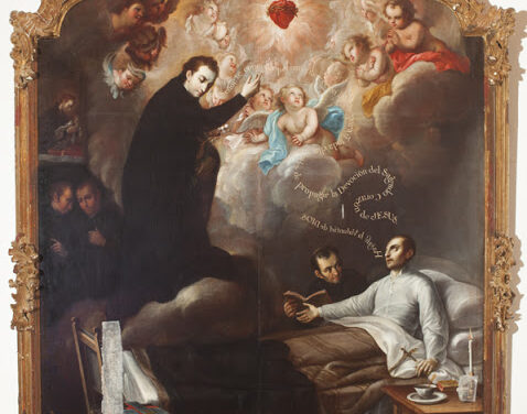 Il miracolo di S. Luigi Gonzaga per la propagazione del Sacro Cuore