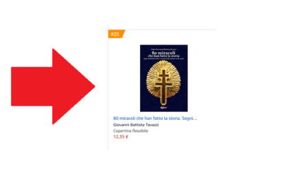 “80 miracoli”? Nella Top 25 di Amazon tra le “novità più interessanti in Spiritualità cristiana”