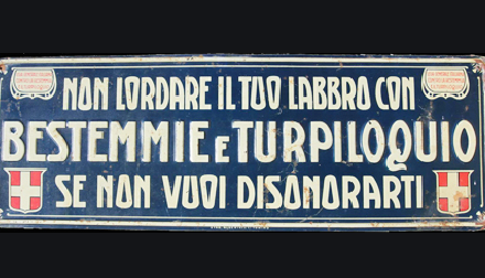 I santi e le bestemmie, ovvero perché c’è poco da scherzare