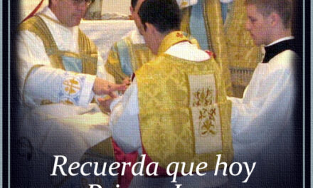 [DIFUNDE TU FE CATOLICA] PRIMER JUEVES, DEDICADO A ROGAR POR LA SANTIDAD DE LOS SACERDOTES