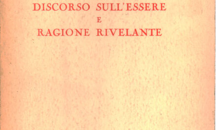 [DA LEGGERE] Note di Carlo Arata sulla differenza tra la nozione metafisica classica di evidenza e quella fenomenologica