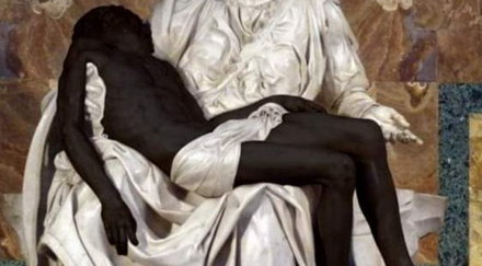 La Pont. Accademia per la Vita “annerisce” il Cristo della Pietà di Michelangelo