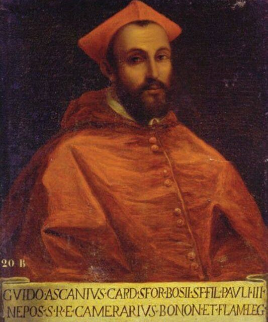 [GLORIE DEL CARDINALATO] S.E.R. Cardinale Guido Ascanio Sforza di Santa Fiora (1518-1564)