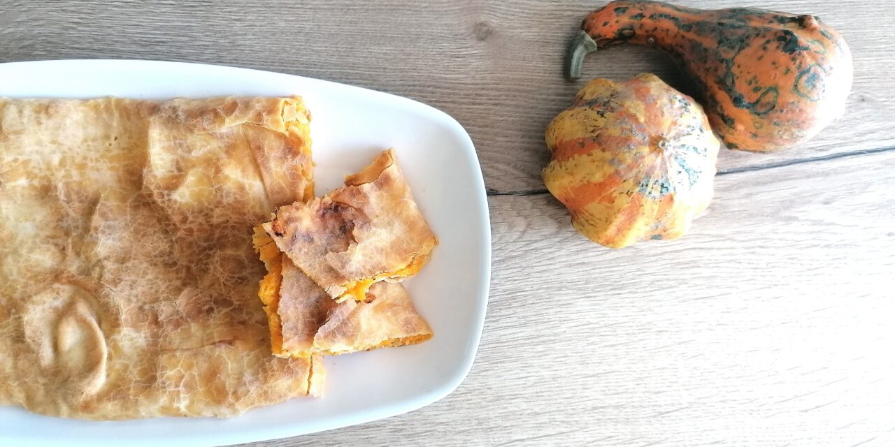 [SPADAKITCHEN] Strudel alla zucca e al formaggio