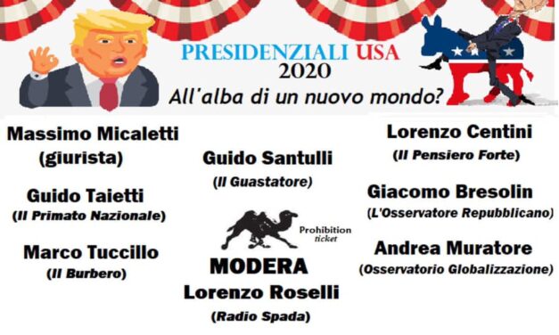 Dalle 21:00 del 3 novembre: una tribuna di Radio Spada per seguire in diretta le elezioni americane