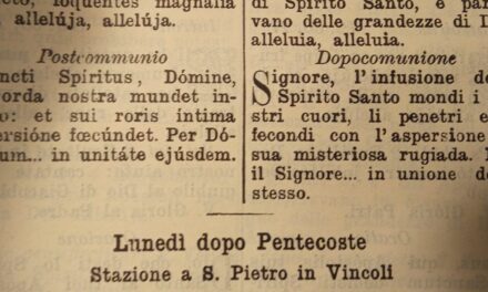 Tanto rumore per nulla. Un breve commento alla “rugiada dello Spirito Santo”