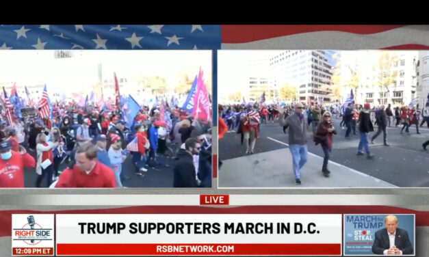 🔴  La diretta video (Right Side) della marcia pro-Trump a Washington
