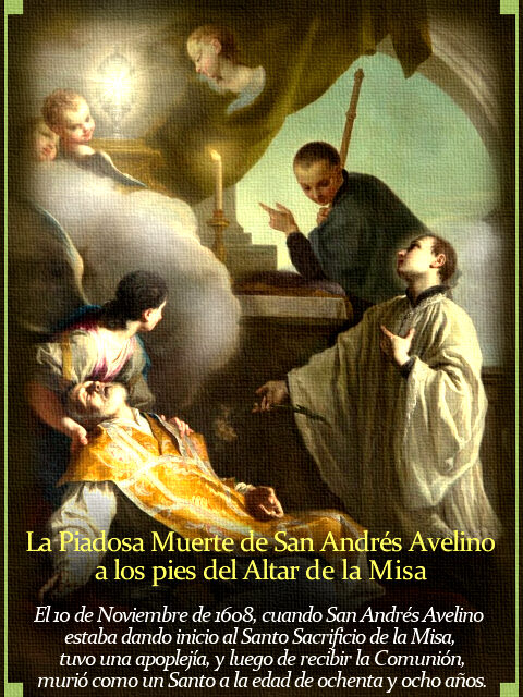 [DIFUNDE TU FE CATOLICA] SAN ANDRÉS AVELINO