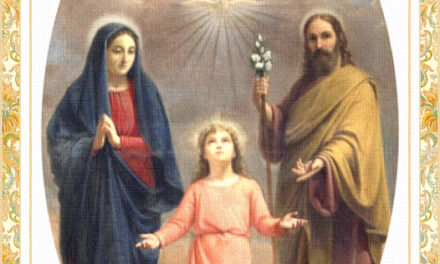 [DIFUNDE TU FE CATOLICA] NUESTRO PADRE Y SEÑOR SAN JOSÉ, VIRGINAL GUARDIÁN DE LA REINA DE LOS ÁNGELES