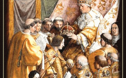 [DIFUNDE TU FE CATOLICA] LA CORONACIÓN DE CARLOMAGNO COMO EMPERADOR DEL SACRO IMPERIO ROMANO