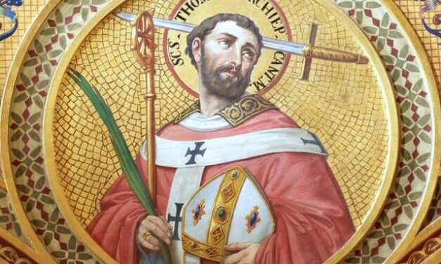 Trump celebra ufficialmente l’850° anniversario del martirio di S. Tommaso Becket